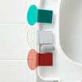 Miniatyrbild 4 av 8: Nordic Toalettsitslyft Toalettlyftdon Toalettlock Hand Red