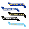 Miniatyrbild 3 av 8: Födelsedag King Sash för män Pojke Grattis på 16:e 18:e 20:e 30:e födelsedagen A