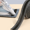 Miniatyrbild 2 av 8: 2M Fållförkortning Självhäftande tejp Kostymbyxor Tyg Tejp Sy Black
