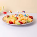 Miniatyrbild 1 av 4: 6st Bil Barn Fruktgafflar Tandpetare Barnval Bento Toot