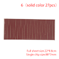 Miniatyrbild 1 av 8: Matchstick Striker Sticker Självhäftande Flame Paper Fosfor Shee 6(27x 88*7mm)