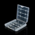 Miniatyrbild 1 av 6: AAA/AA till C/D batterikombination batteriförvaringsbox Adapter C White 1pcs