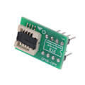 Miniatyrbild 5 av 8: DFN8 WSON8 MLF8 MLP8 QFN8 till DIP8 Adapter 6*5mm 6*8 IC-program 6X8 Base