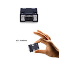 Miniatyrbild 7 av 8: HDMI hona till VGA hane-omvandlare med o Adapterstöd 1080P White