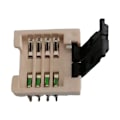 Miniatyrbild 8 av 8: DFN8 WSON8 MLF8 MLP8 QFN8 till DIP8 Adapter 6*5mm 6*8 IC-program 6X8 Base