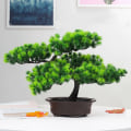 Miniatyrbild 4 av 8: Simulering Naturtrogna DIY Enkel krukprydnad talldekor Green B