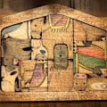 Miniatyrbild 7 av 8: Wooden Jesus Puzzles Nativity Set Nativity Puzzle Puzzle Game K