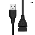 Miniatyrbild 1 av 8: USB 2.0 förlängningskabel 0,6m/1m/1,5m trådbunden dataöverföring Li 1m