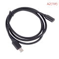 Miniatyrbild 1 av 8: Typ-C hane till hona förlängningskabel 3A 60W USB C typ-c hane A2