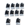 Miniatyrbild 3 av 8: PTC 2/3/4Pin Startrelä Kylskåp PTC Starter för kompressor 3P 15R