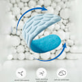 Miniatyrbild 6 av 8: 1Par Massage Memory Foam Innersulor För Sko Sula Andas Cus 43-44