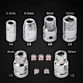 Miniatyrbild 3 av 8: Spärrhylsa Adapter Universal Socket Hex Bits Hållare Converte A