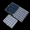 Miniatyrbild 8 av 8: Spindelbox 36-galler transparent set förvaringsbox B
