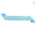 Miniatyrbild 8 av 8: Födelsedag King Sash för män Pojke Grattis på 16:e 18:e 20:e 30:e födelsedagen D
