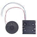 Miniatyrbild 3 av 8: DIY Music Chime Box med horn Chime Box för klocka Movement Cloc