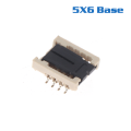 Miniatyrbild 1 av 8: DFN8 WSON8 MLF8 MLP8 QFN8 till DIP8 Adapter 6*5mm 6*8 IC-program 5X6 Base