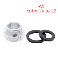 Miniatyrbild 1 av 8: 1 STK Köksblandare Adapter Vattenrenare Adapter Vattenrenare A5