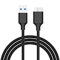 Miniatyrbild 4 av 6: USB 3.0 Typ A till USB3.0 Micro B Hane Adapterkabel Data Sync C 0.5M