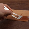Miniatyrbild 1 av 7: Rostfritt stål Leathercraft Gumming Lim Tool DIY sömnad Läder Silver
