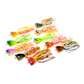 Miniatyrbild 3 av 8: 1st Frog Fishing Lure Fiskebåt Casting Long Jigging Fishin C