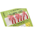 Miniatyrbild 1 av 8: Bionic Red Skin String Hooks Marusei Red Skin Shrimp Hooks Gum 10#