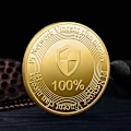 Miniatyrbild 6 av 8: Pi Crypto Currency Collectible Coin Collection Art Commemorativ Gold