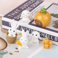 Miniatyrbild 8 av 8: Mini påskdekor Hare Animal Figurine Resin Craft Bunny Garde D
