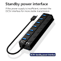 Miniatyrbild 6 av 8: USB HUB 3.0 USB 2.0 Hub Multi USB Expander Splitter High Speed A1