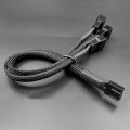 Miniatyrbild 5 av 8: PWM PC Fläktdelare 1 till 2/3 4pin/3pins adapterkabel Ex B