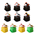 Miniatyrbild 2 av 8: e Hummingbird Tandpetare Dispenser Automatisk Bird Tandpetare Box C