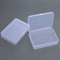 Miniatyrbild 2 av 8: 2 ST Game Card Transparent Box Smycken Förvaring Container Board 2PCS
