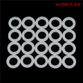 Miniatyrbild 1 av 8: 20 st 1/2" 3/4" 1" Gummi platt packning O-ring tätningsbricka ring M