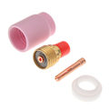 Miniatyrbild 6 av 8: 4st TIG gaslinssats storlek 1,0 mm/1,6 mm/2,4 mm/3,2 mm FIT TIG-svets 2.4mm