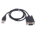 Miniatyrbild 2 av 8: 1st USB RS232 till DB 9-stift hanekabeladapterkonverterare stöder