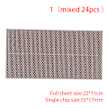 Miniatyrbild 1 av 8: Matchstick Striker Sticker Självhäftande Flame Paper Fosfor Shee 1(Plaid24x 55*17mm)