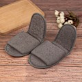 Miniatyrbild 6 av 8: 1 par Foldable Home Hotel Andningsbara Tofflor SPA Resesalong Gray