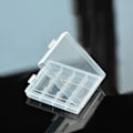 Miniatyrbild 4 av 6: AAA/AA till C/D batterikombination batteriförvaringsbox Adapter C White 1pcs