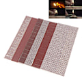 Miniatyrbild 3 av 8: Matchstick Striker Sticker Självhäftande Flame Paper Fosfor Shee 1(Plaid24x 55*17mm)