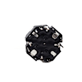 Miniatyrbild 4 av 6: RKJXT1F42001 4-vägsbrytare Car Navigation Encoder Key Rocker
