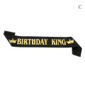 Miniatyrbild 7 av 8: Födelsedag King Sash för män Pojke Grattis på 16:e 18:e 20:e 30:e födelsedagen A