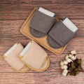 Miniatyrbild 3 av 8: 1 par Foldable Home Hotel Andningsbara Tofflor SPA Resesalong Gray