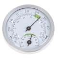 Miniatyrbild 1 av 7: Väggmonterad hushållsanalog termometer & hygrometer för bastu