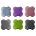 Miniatyrbild 3 av 8: 1 Pack Knäskydd Handled Anti-Slip Solid Color Protective Mat Yoga grey
