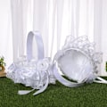 Miniatyrbild 6 av 8: 6 Style Vit Romantisk Bowknot Burlap Bröllopsceremoni Party Ro A