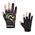 Miniatyrbild 1 av 8: Fiskehandskar Half Finger Anti-slip Andas Hög Elastic Me green