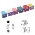 Miniatyrbild 3 av 8: Mini Square Fuse58V 20A 25A 30A 40A 50A 60A Bilsäkring 50A