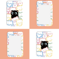 Miniatyrbild 8 av 8: e Cat Card Holde För Student Mode Kpop Idol Photocard Holde A3