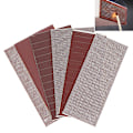 Miniatyrbild 5 av 8: Matchstick Striker Sticker Självhäftande Flame Paper Fosfor Shee 1(Plaid24x 55*17mm)