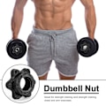 Miniatyrbillede 2 af 5: 1 Par Dumbbell Hex Nødder, Dumbbell Stang Nødder, Klemmer Til Vægtstænger Træning Sport