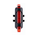 Miniatyrbillede 3 af 5: Multifunktionelt USB-genopladeligt LED-lyssæt til cykel - Forlygte og baglygte - 3 lystilstande/ Indbygget 1200mAh højkapacitets genopladeligt batteri
